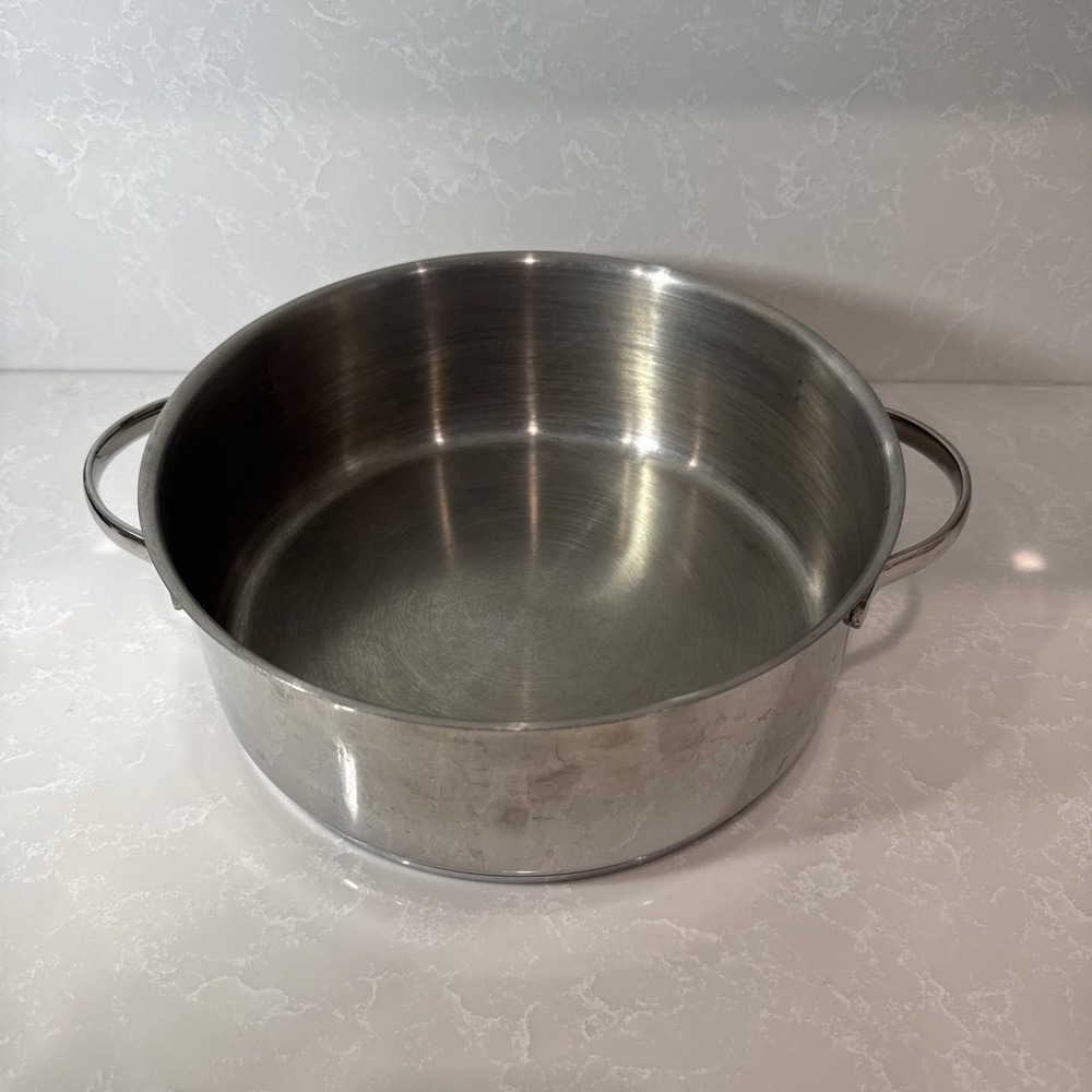 Princess House 4 Qt Pot Stainless Steele 18/10
